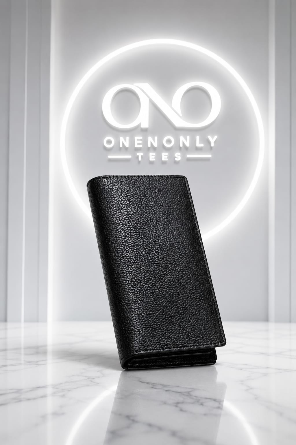 Leather long Wallet