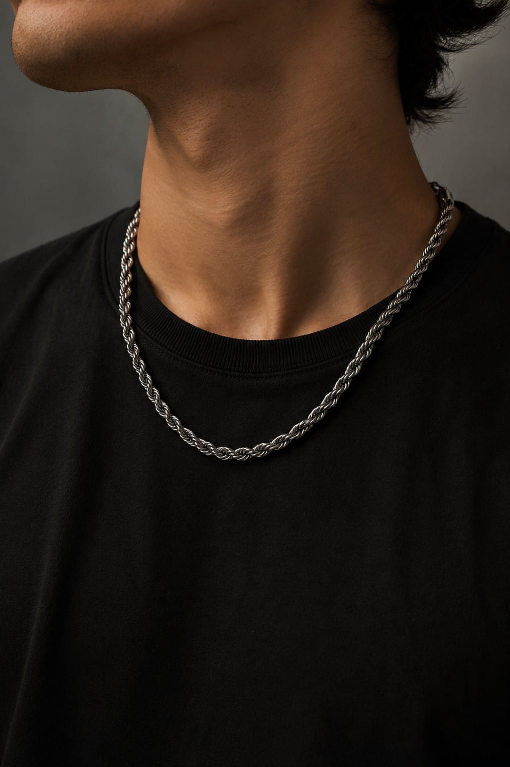 Silver Rope Chain